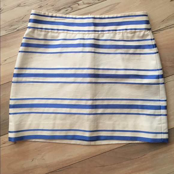 COPY - J. Crew Striped Skirt - Picture 2 of 3